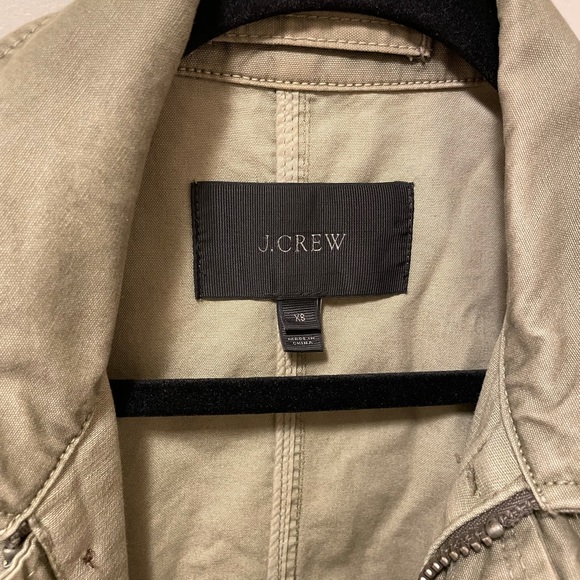 J Crew quilted fatigue jacket - Picture 4 of 6